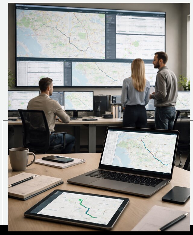 Трекинг грузов и Fleet Management, мониторинг автопарка в Белореченске