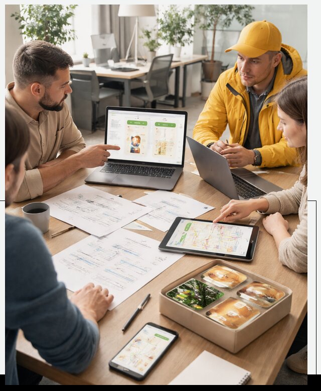 Разработка агрегатора доставки еды в Белореченске от 15216 р., АвикейБлч